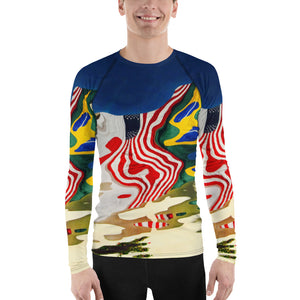 1832 Angel Wing Men's Rash Guard