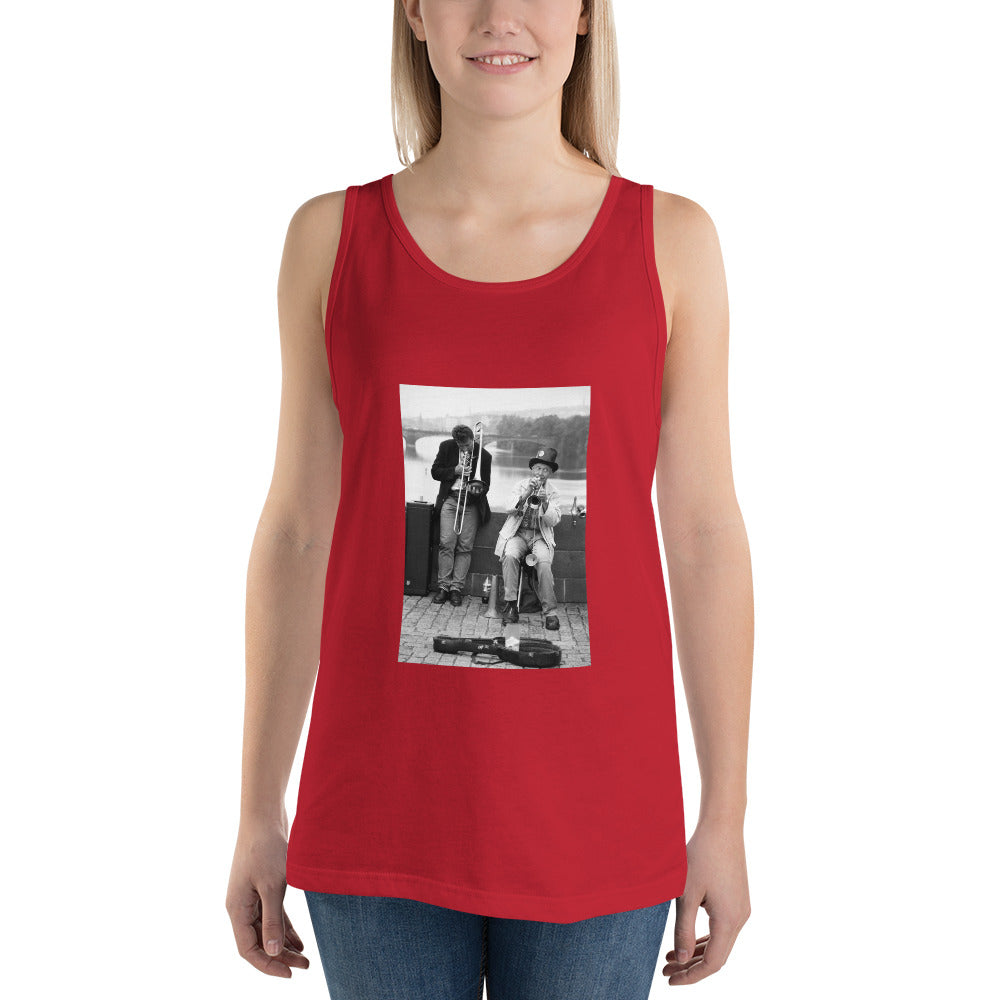 Prague Musicians Women   Tank Top